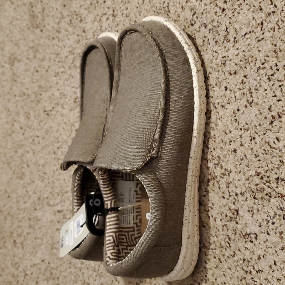 💥 3/$30 George Memory Foam Hey Dude Style Canvas Loafer Slip on Beach Shoes - Picture 2 of 9